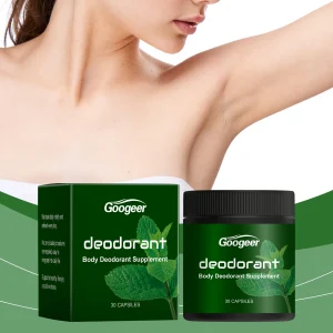 Googeer 30pcs Body Deodorant Capsule Vitamin C