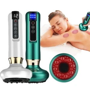 Tricolor Electric Massager GuaSha Anti Cellulite